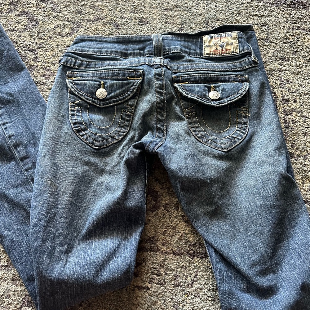 Women’s true religion boot cut jeans size 27